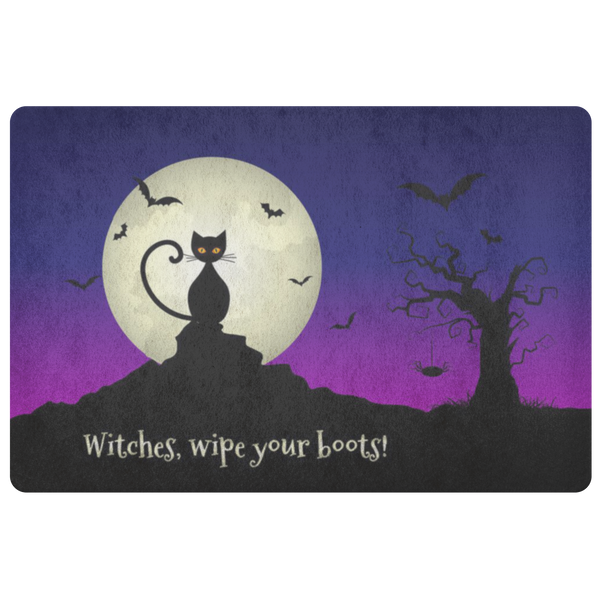 'Witches, Wipe Your Boots!' Doormat