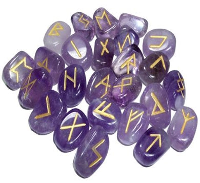 Amethyst Rune Stones