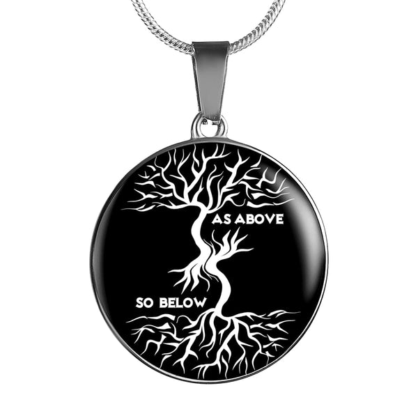 As Above So Below Luxury Necklace - The Moonlight Shop