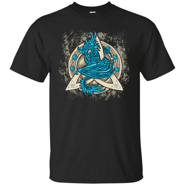Dragon Guardian In Triquetra Shirt - The Moonlight Shop