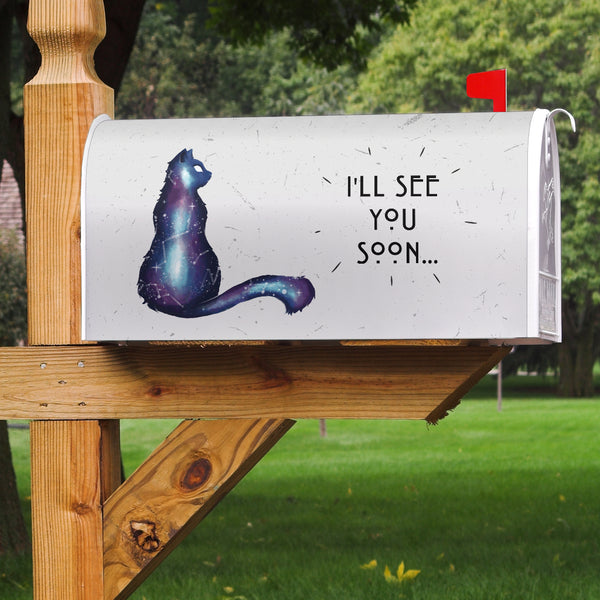 "I'll See You Soon" Mailbox Cover