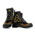 The Serpent Of New Beginnings Leather Boots