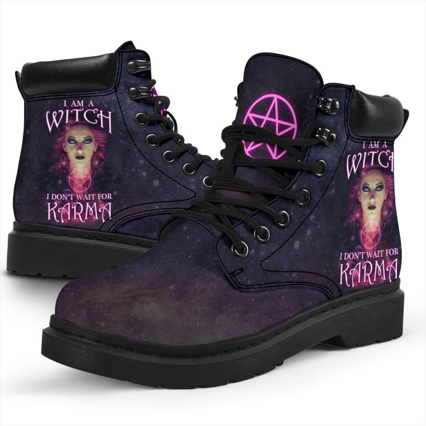 I Am A Witch I Don't Wait For Karma All-Season Boots