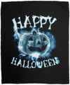 Happy Halloween Ghost Fleece Blanket