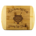 Kitchen Witch Wood Cutting Board - The Moonlight Shop
