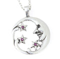 Moon Goddess with Stars Necklace