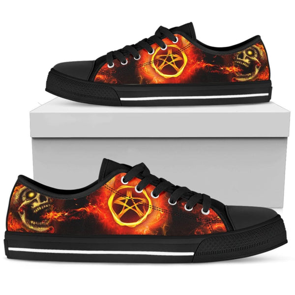 Passion For Wicca Womens Low Top Shoes - The Moonlight Shop