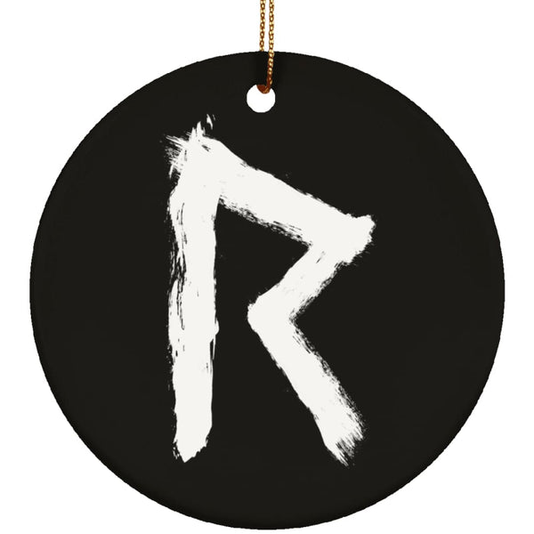 Raidho Rune Ornament - The Moonlight Shop