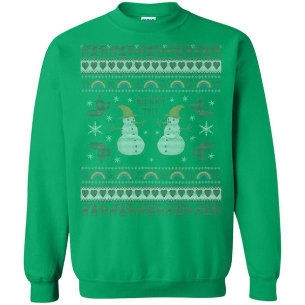 Snowmen Ugly Christmas Sweatshirt - The Moonlight Shop