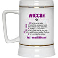 Wiccan Checklist Mug