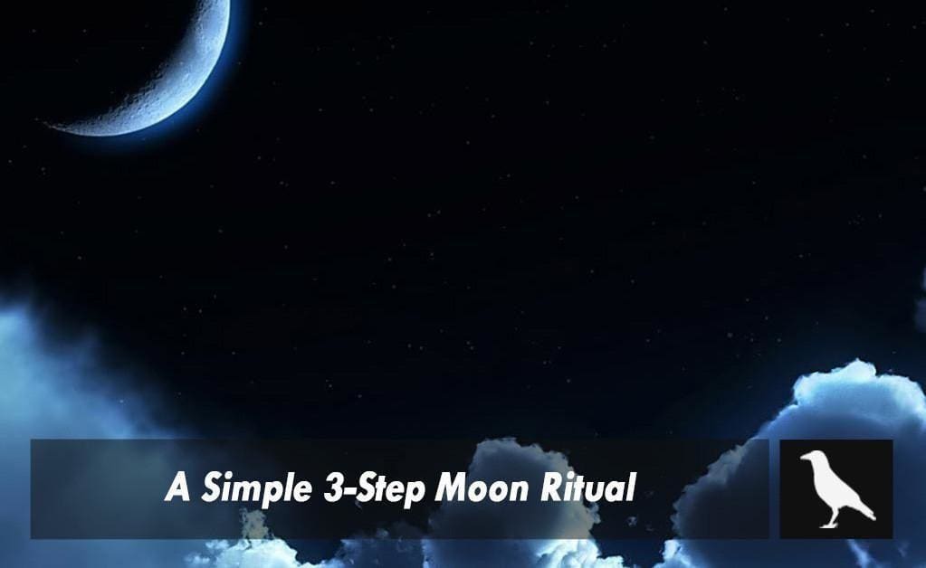A simple 3-step moon ritual you can start using tonight!