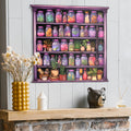 The Enchanting Cabinet of Witch's Potions and Herbs Metal Sign