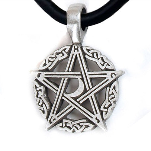 Pentacle With Crescent Moon