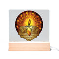 Eternal Flame Light Up Acrylic Sign