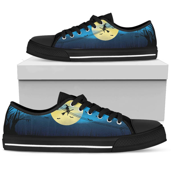 Halloween Night Low Top Shoes