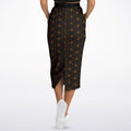 Magickal Moon and Benevolent Sun Long-Pocket Skirt