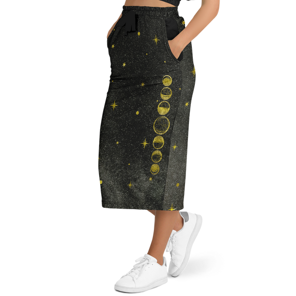 'There Is More That Connects Us' Long-Pocket Skirt
