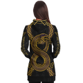 The Serpent Of New Beginnings Hoodie Dress