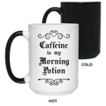 'Caffeine Is My Morning Potion' Magic Mug