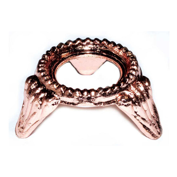 Copper Plated Crystal Ball Stand