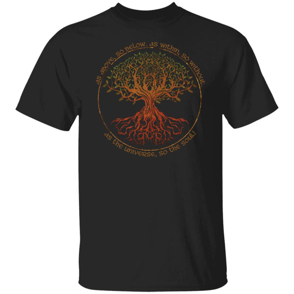 As The Universe, So The Soul Shirt