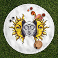 Sun And Moon Picnic Blanket