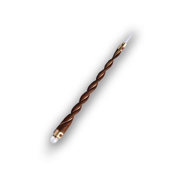 Healing Wand Of Twisted Rosewood 8"