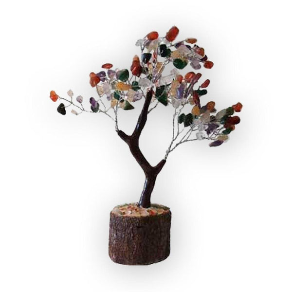 Assorted Agate Gemstone Tree Of Protection And Creativity - The Moonlight Shop