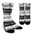 Black Cat Crew Socks