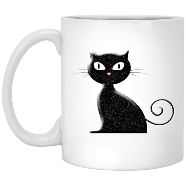 Black Cat Mug - The Moonlight Shop