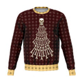Bones Christmas Tree Ugly Yule Sweatshirt - The Moonlight Shop