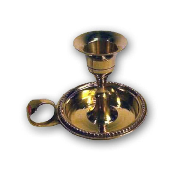 Brass Candle Holder For Money Rituals - The Moonlight Shop