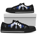 Cats In The Moon Women's Low Top Shoes