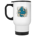 Dragon Guardian In Triquetra Mug