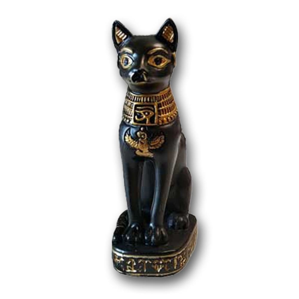 Egyptian Cat Goddess Bastet Altar Statue