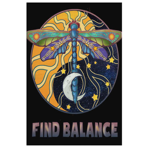 Find Balance Canvas Wall Art