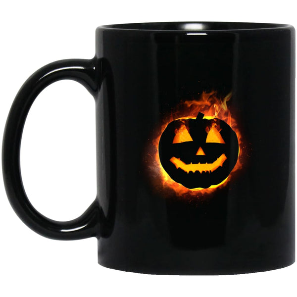 Fire Pumpkin Mug - The Moonlight Shop