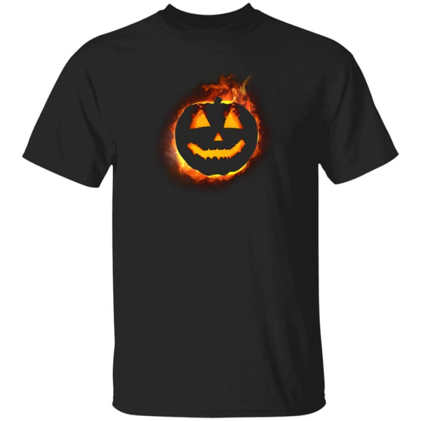Fire Pumpkin Shirt - The Moonlight Shop