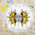 Sun And Moon Picnic Blanket