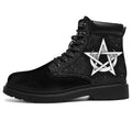 Pentacle And Crescent Moon All-Season Boots