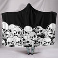 Skulls Hooded Blanket