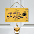 Witch's Brew Hanging Door Sign
