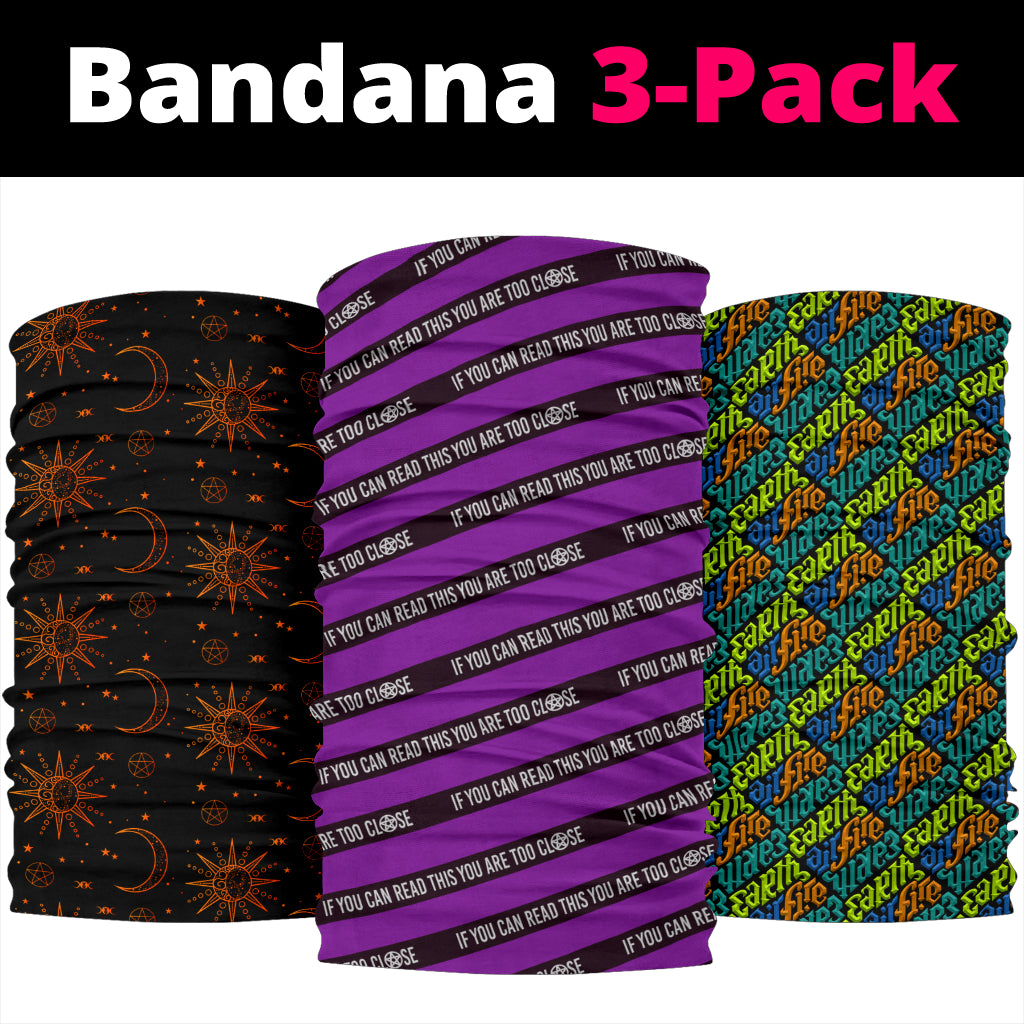 Assorted Wiccan Bandana (3-Pack)