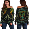 Goddess Of The Forest Off Shoulder Sweater