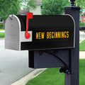 New Beginnings Mailbox Cover