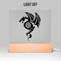 Dragon Is My Guardian Light Up Acrylic Sign