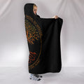 As The Universe, So The Soul Hooded Blanket