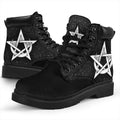 Pentacle And Crescent Moon All-Season Boots