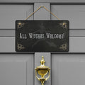 All Witches Welcome Hanging Door Sign