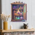 Cabinet of Potions Metal Sign
